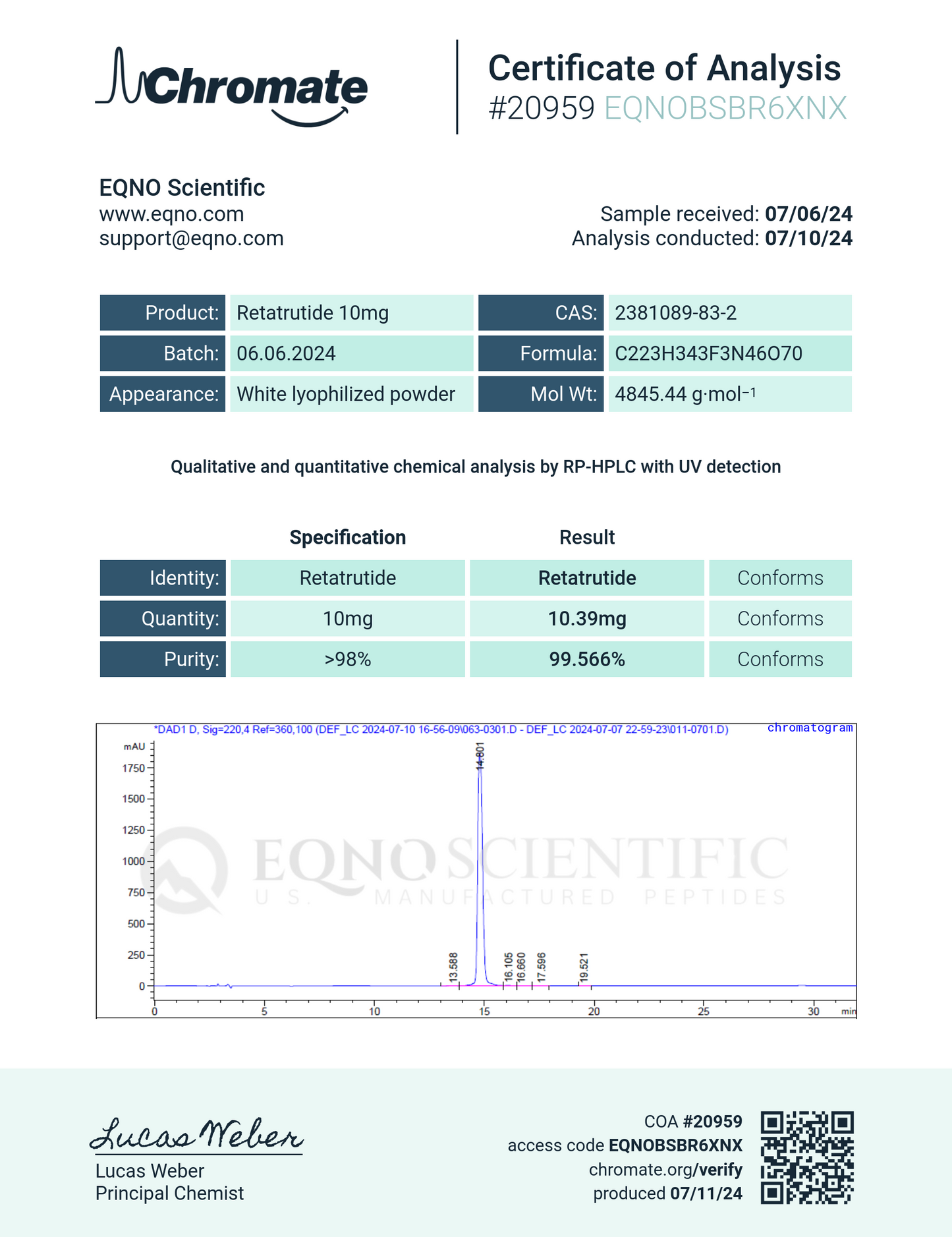 Retatrutide 10-30mg